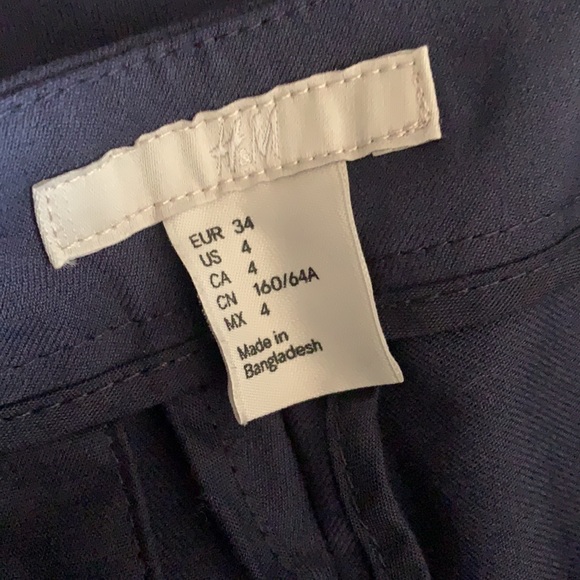 H&M Strait Leg Pants NWT 4 - Picture 6 of 7